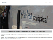 Tablet Screenshot of lamesageophysical.com